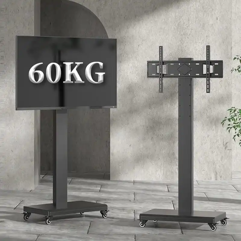 Stand TV Mobil, pentru LED/LCD/Smart TV, Max 60kg, VESA 600x400