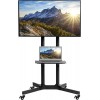Stand TV Mobil, pentru LED/LCD/Smart TV, Max 50kg, VESA 600x400
