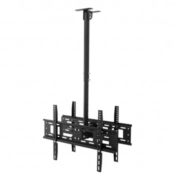 Suport TV de Tavan Reglabil cu Braț, pentru LED/LCD/Smart TV, Max 60kg, VESA 200x200