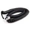 Cablu receptor spiralat 2m negru