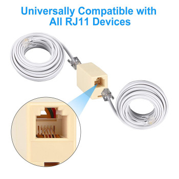 Adaptor telefon 6P4C mama-mama Adaptor telefon 6P4C mama-mama