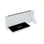 Aplica de perete LED, cu incarcare wireless Qi, port USB si tip C, lumina reglabila, alba, DREAPTA