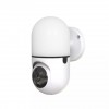 Baby camera 1080P cu suport de perete si lampa de veghe, unghi 360 grade, monitorizare video-audio, detectie miscare