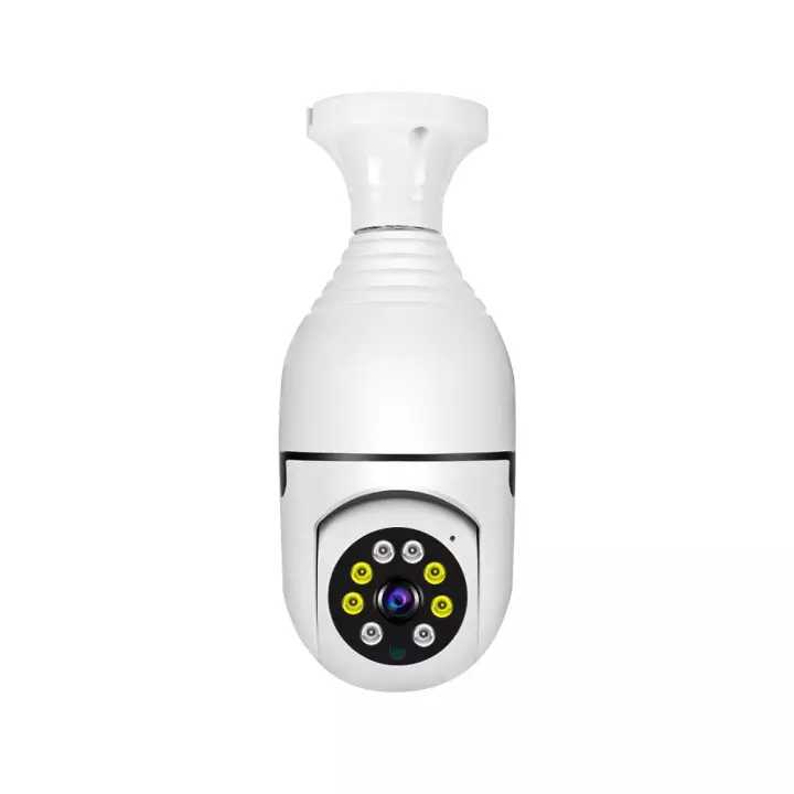 Baby camera panorama, cu soclu E27, unghi 360 grade, monitorizare audio-video, comunicare bidirectionala Baby camera panorama, cu soclu E27, unghi 360 grade, monitorizare audio-video, comunicare bidirectionala