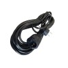 Cablu prelungitor 3x2.5mm cu cupla, 10m, negru