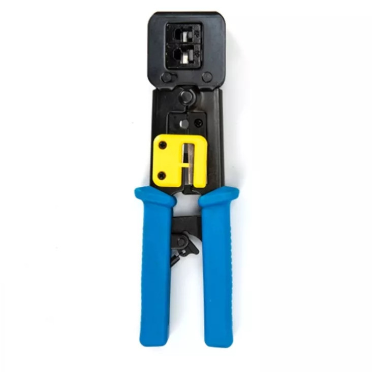 Cleste profesional de sertizat conectori RJ11, RJ45, pass-through Cleste profesional de sertizat conectori RJ11, RJ45, pass-through