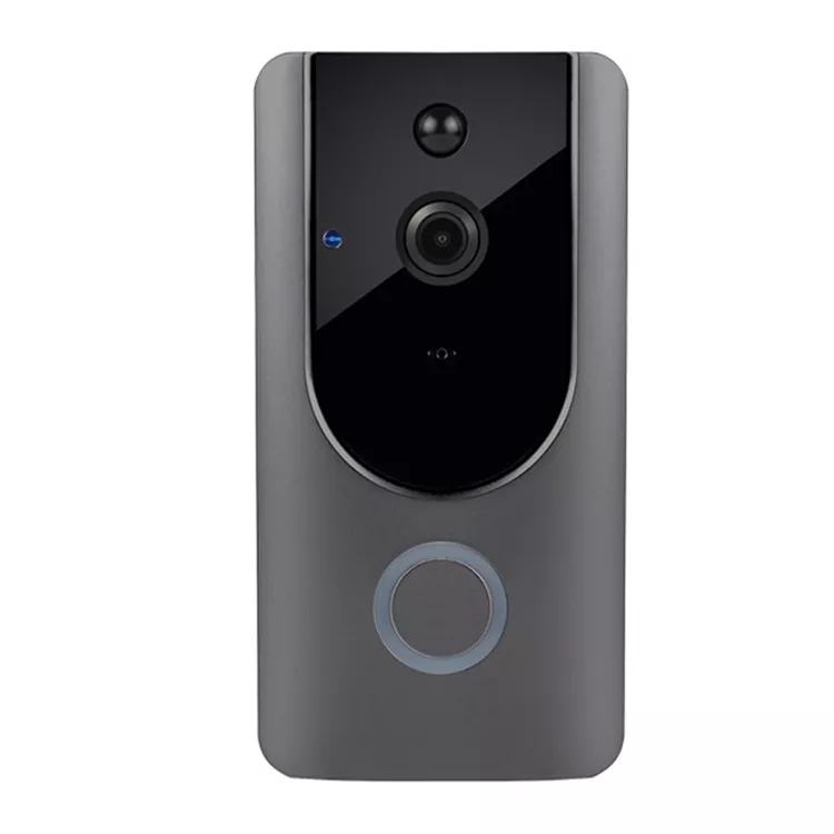 Videointerfon WIFI cu sonerie smart, comunicare bidirectionala, detectie miscare, unghi vizualizare 166 grade Videointerfon WIFI cu sonerie smart, comunicare bidirectionala, detectie miscare, unghi vizualizare 166 grade