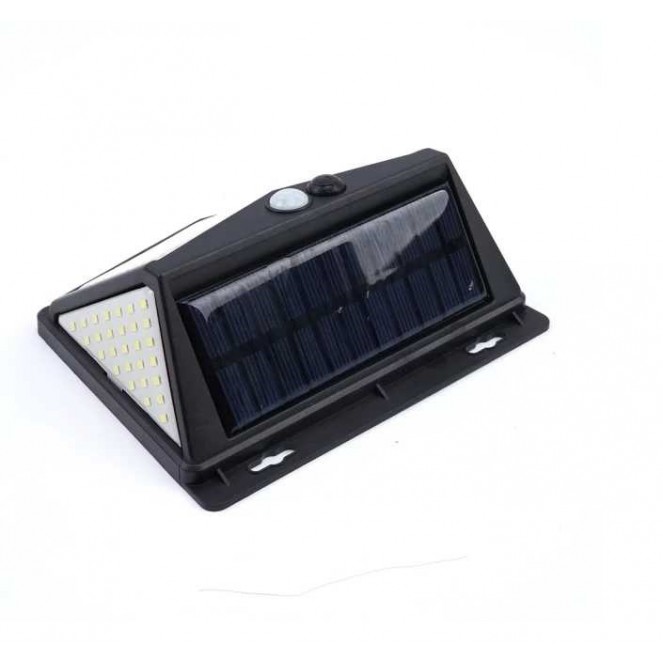 Lampa solara de perete, 208 Led-uri, cu senzor, unghi 120 grade, protectie IP65