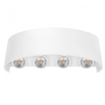 Aplica perete LED exterior, 8W, lumina calda, IP65, BF0148
