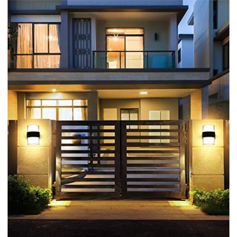 Aplica perete LED 12W exterior BF036, 3000K, clasa energetica F