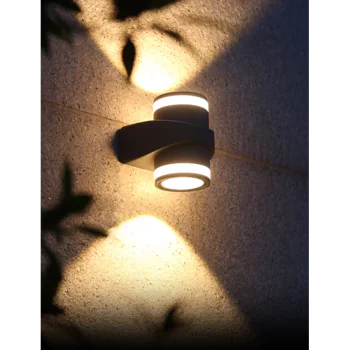 Aplica perete LED 14W de exterior BF086, 3000K, clasa energetica F