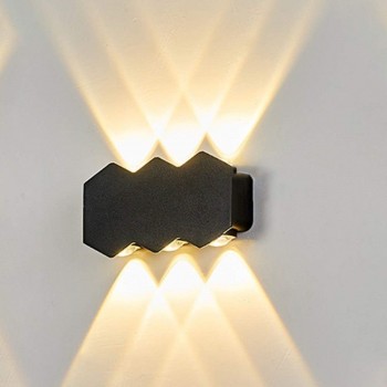 Aplica perete 6W LED de exterior BF118, 3000K