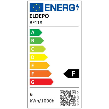 Aplica perete 6W LED de exterior BF118, 3000K