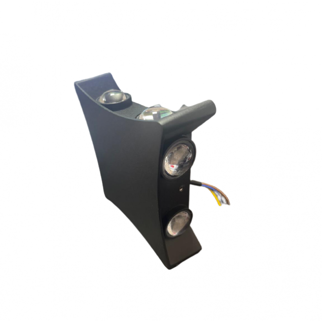 Aplica perete LED exterior, 8W, lumina calda, IP65, BF2088