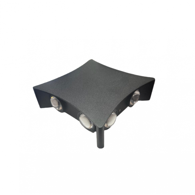 Aplica perete LED exterior, 8W, lumina calda, IP65, BF2088