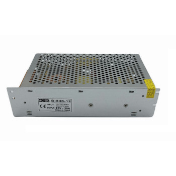 Sursă de Alimentare 12V 20A (240W) în Comutație Stabilizată