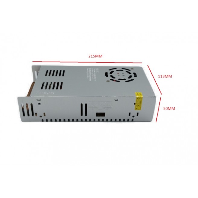 Sursă de Alimentare 12V 40A (480W) în Comutație Stabilizată cu Ventilator Sursă de Alimentare 12V 40A (480W) în Comutație Stabilizată cu Ventilator