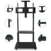 Stand TV mobil, 42"-100", VESA 900x600mm, cu roti blocabile, suporta max.110Kg