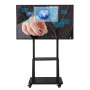 Stand TV Mobil si Table Interactive, 42"-100" (106-254 cm), pentru LED/LCD/Smart TV, Max 110kg, VESA 900x600