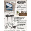 Suport TV de Perete Fix, Ultra-Slim 9mm, pentru Televizoare 26"-65", Max 50kg, VESA 400x400
