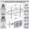 Suport TV de Perete Fix Heavy Duty, Pentru Ecrane Mari 80-120 Inch (203-305 cm), Capacitate Extremă 300 Kg, VESA Max 1100 mm Suport TV de Perete Fix Heavy Duty, Pentru Ecrane Mari 80-120 Inch (203-305 cm), Capacitate Extremă 300 Kg, VESA Max 1100 mm