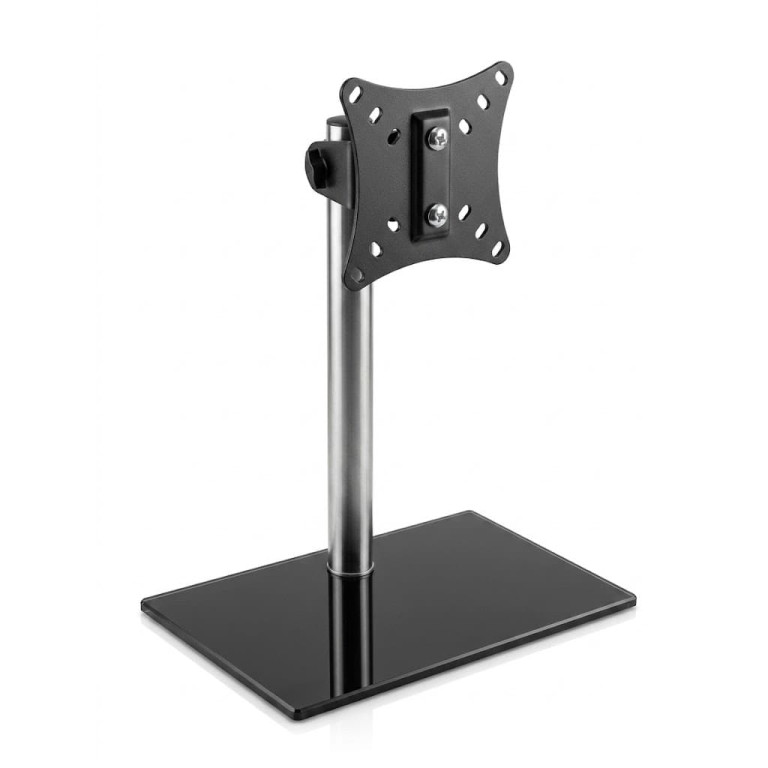Suport de Birou pentru Monitor sau TV cu Picior, Înălțime Reglabilă, 12-27", VESA, Max 20 kg Suport de Birou pentru Monitor sau TV cu Picior, Înălțime Reglabilă, 12-27", VESA, Max 20 kg