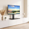 Suport TV / Monitor de Masă Universal, Diagonala 14-27 Inch, VESA 75x75 / 100x100, Bază din Sticlă Securizată, Max. 20 kg suport-tv-monitor-masa-universal-independent-baza-sticla-securizata-eldepo