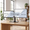 Suport TV / Monitor de Masă Universal, Diagonala 14-27 Inch, VESA 75x75 / 100x100, Bază din Sticlă Securizată, Max. 20 kg suport-tv-monitor-masa-universal-independent-baza-sticla-securizata-eldepo