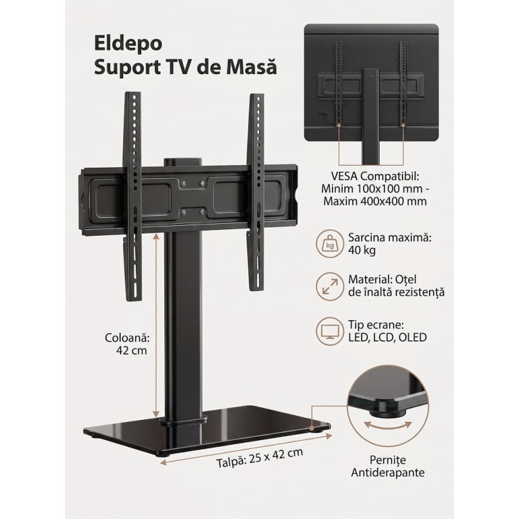suport-tv-masa-universal-independent-baza-sticla-26-55-inch-eldepo