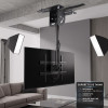 Suport TV de Tavan Reglabil, Diagonala 42-80 Inch, Telescopic 55-100 cm, Înclinare 90°, VESA Max 600x400, Sarcină 50 kg Suport TV de Tavan Reglabil, Diagonala 42-80 Inch, Telescopic 55-100 cm, Înclinare 90°, VESA Max 600x400, Sarcină 50 kg