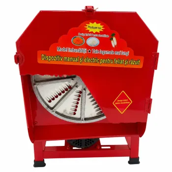 Razatoare electrica legume/fructe cu motor electric si manivela Razatoare electrica legume/fructe cu motor electric si manivela