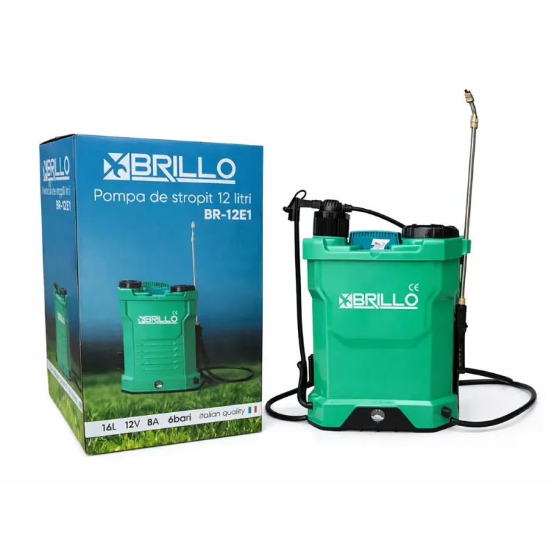 Pompa de stropit electrica Brillo 12 litri M1