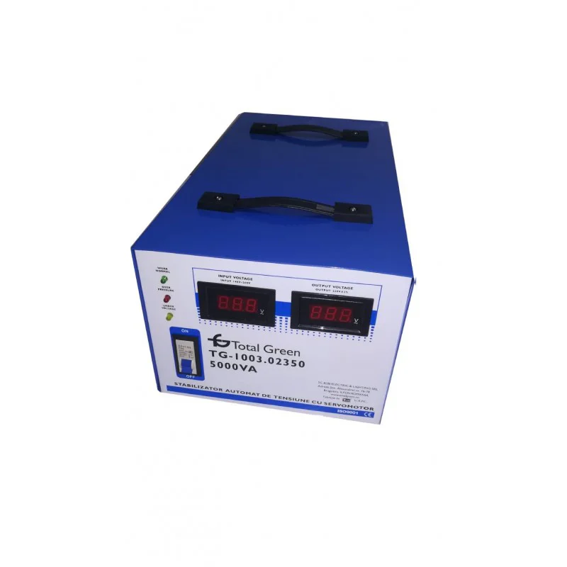 Stabilizator automat de tensiune cu servomotor 5000VA Stabilizator automat de tensiune cu servomotor 5000VA