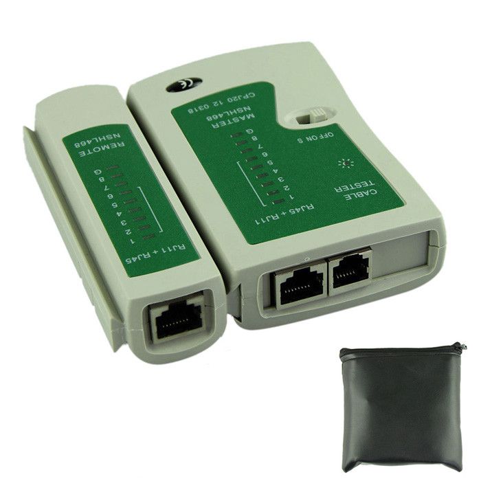 Tester cablu UTP, Telefon (RJ45,RJ11) Tester cablu UTP, Telefon (RJ45,RJ11)