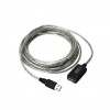 Cablu prelungitor USB,A tata la B mama, cu repetor, 5m