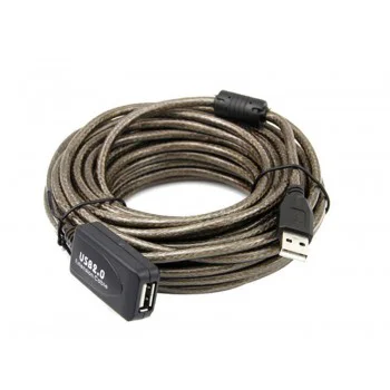 Cablu prelungitor USB,A tata la B mama, cu repetor, 10m