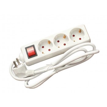 Prelungitor 3 cai 1.5m 3x1.5mm2 cu intrerupator Prelungitor 3 cai 1.5m 3x1.5mm2 cu intrerupator