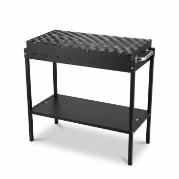 Grătar metalic cu capac 85x40x85 cm,  portabil pentru picnic , tabla groasa 1.5mm