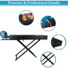 Gratar de gradina, pliabil, pe carbuni, profesional, cu suflanta/ventilator incorporat, 30x60cm