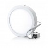 Panou LED aplicat, 18W, rotund, 6500K, alb