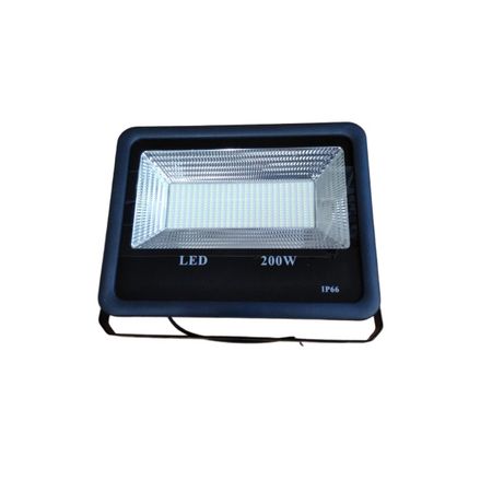 Proiector LED exterior 200W , lumina rece, 18000lm, IP66, negru