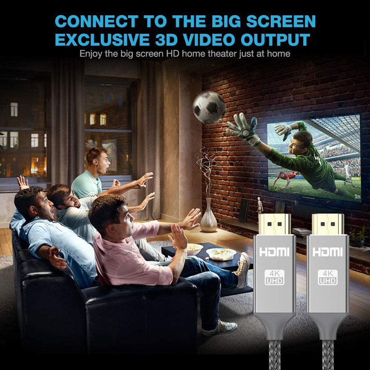 Cablu HDMI 4K, 3D, Premium, UHD, 2.0V, Ethernet, 20m