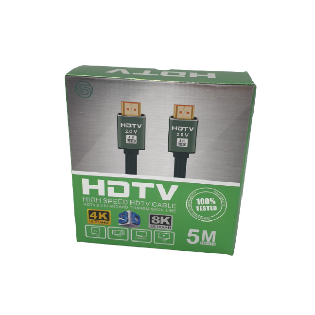 Cablu HDMI 4K, 3D, Premium, UHD, 2.0V, Ethernet, 5m Cablu HDMI 4K, 3D, Premium, UHD, 2.0V, Ethernet, 5m