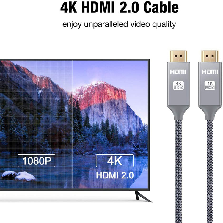 Cablu HDMI 4K, 3D, Premium, UHD, 2.0V, Ethernet, 1.5m