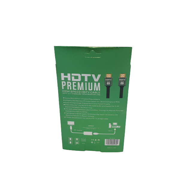 Cablu HDMI 4K, 3D, Premium, UHD, 2.0V, Ethernet, 1.5m
