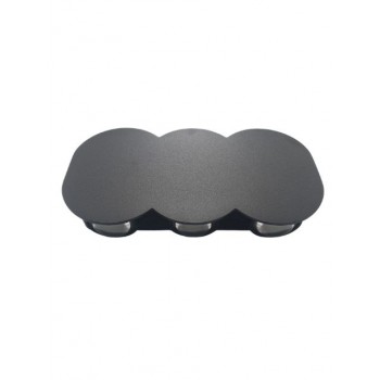Aplica perete 6W LED de exterior BF135, 3000K