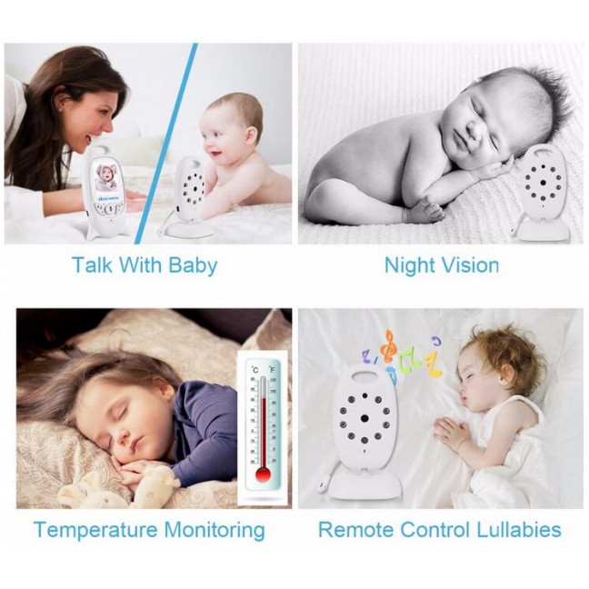 Baby Monitor Wireless,Audio Video, Digital Night Vision, Temperatura, Cantece de leagan Baby Monitor Wireless,Audio Video, Digital Night Vision, Temperatura, Cantece de leagan