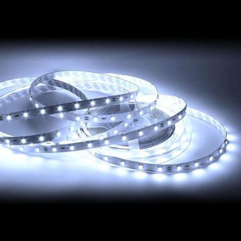 Banda LED interior 12V, 5730, 60D/M, 6500K, IP20, rola-5m