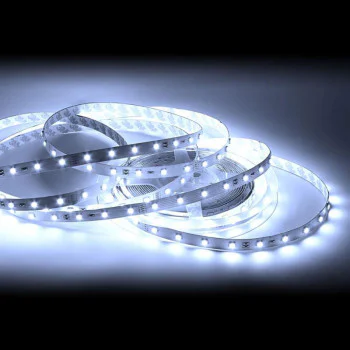 Banda LED interior 12V, 5730, 120D, 6500K, IP20, rola-5m