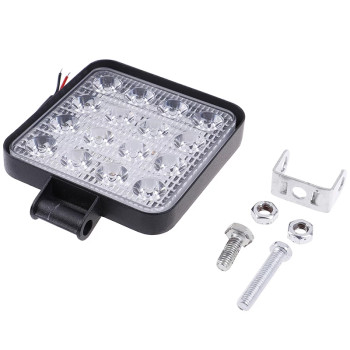Proiector LED auto 48W, spot patrat
